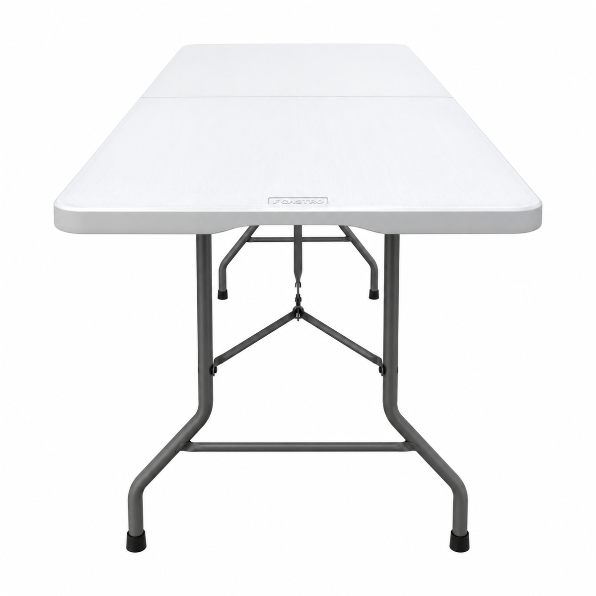 Mesa Plegable Blanca 180x70x74 cm Reforzada para Eventos