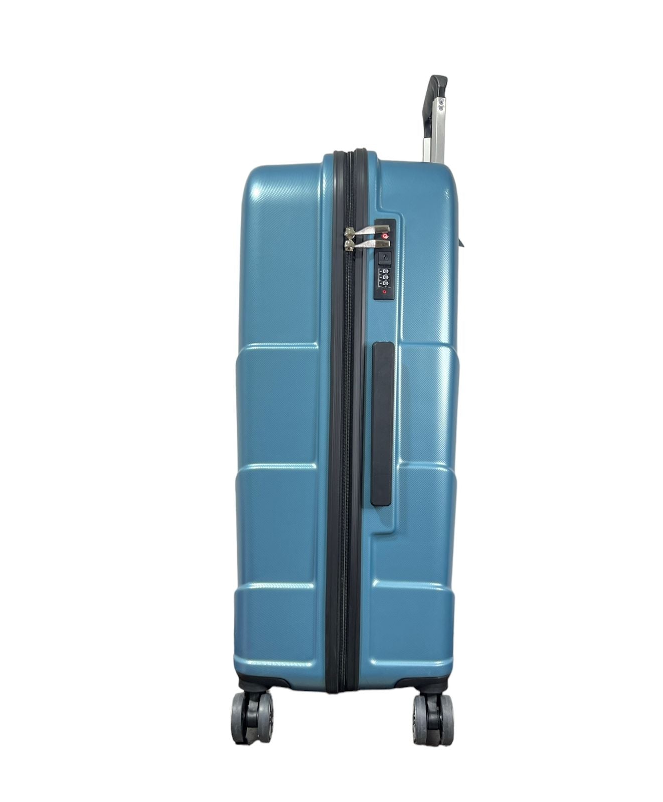 Set de Maletas Nasa Us Luggage Azul Metálico 10, 18, 23 KG