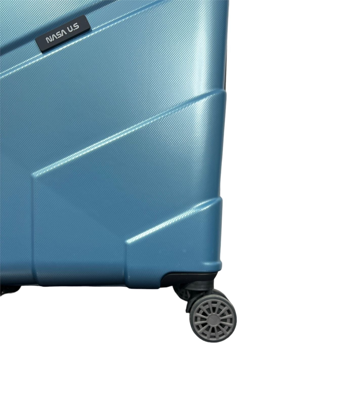 MALETA MEDIANA M (18 KG) NASA US LUGAGGE Azul Metalico