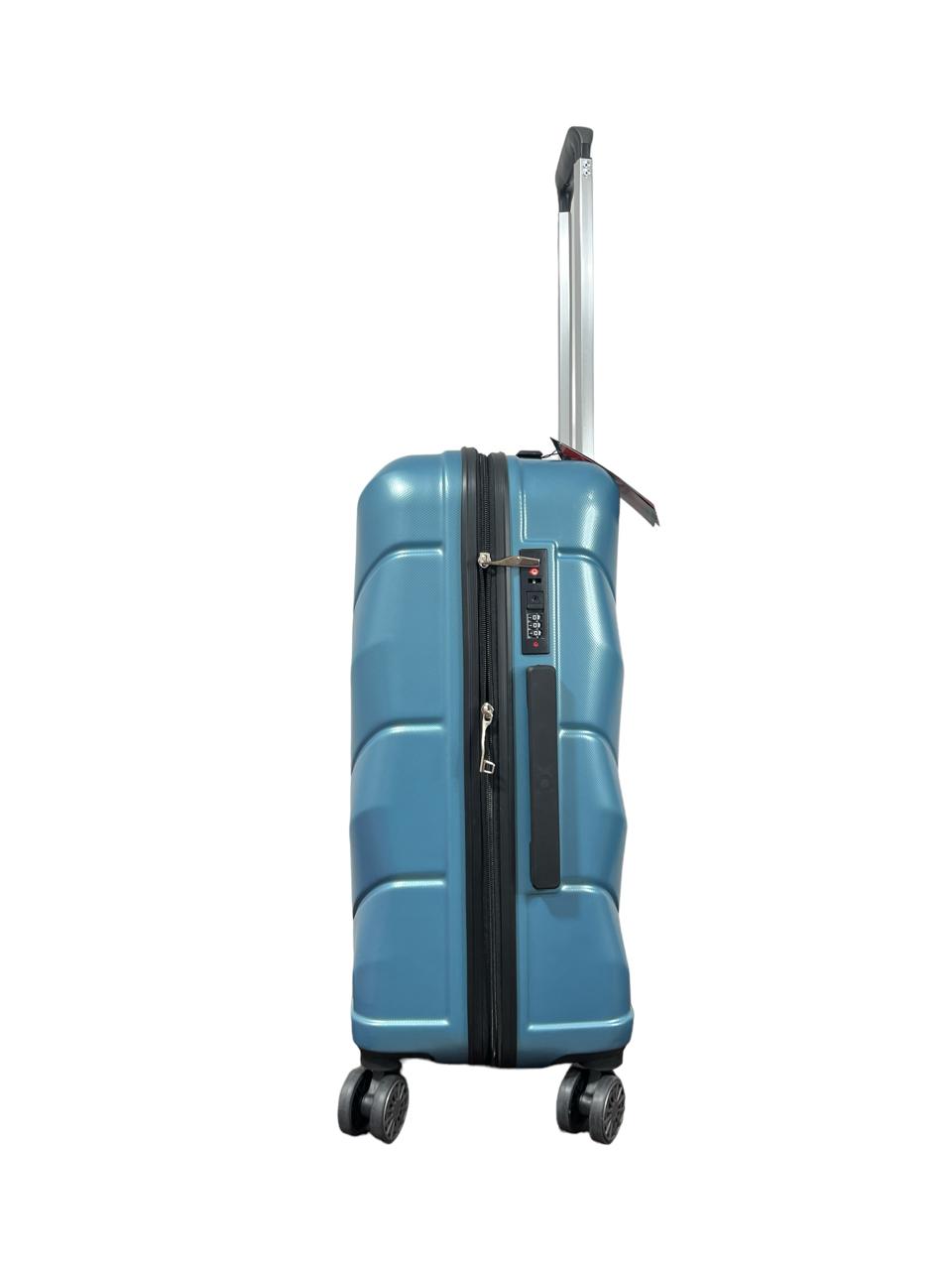 MALETA MEDIANA M (18 KG) Ox Exclusive Azul Metalico