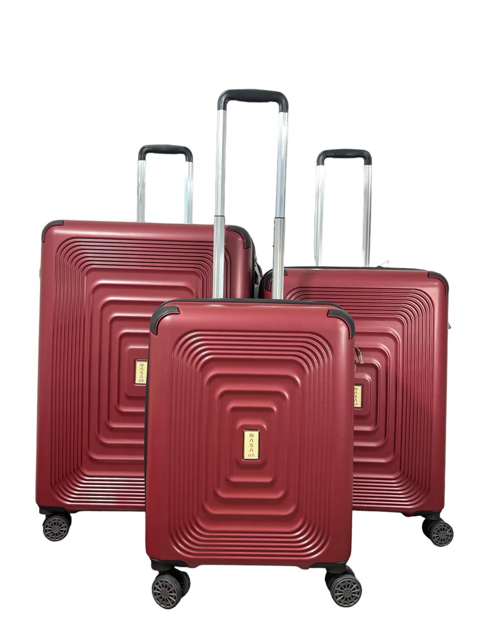 Set de Maletas Nasa Us Ring  Rojo 10, 18, 23 KG