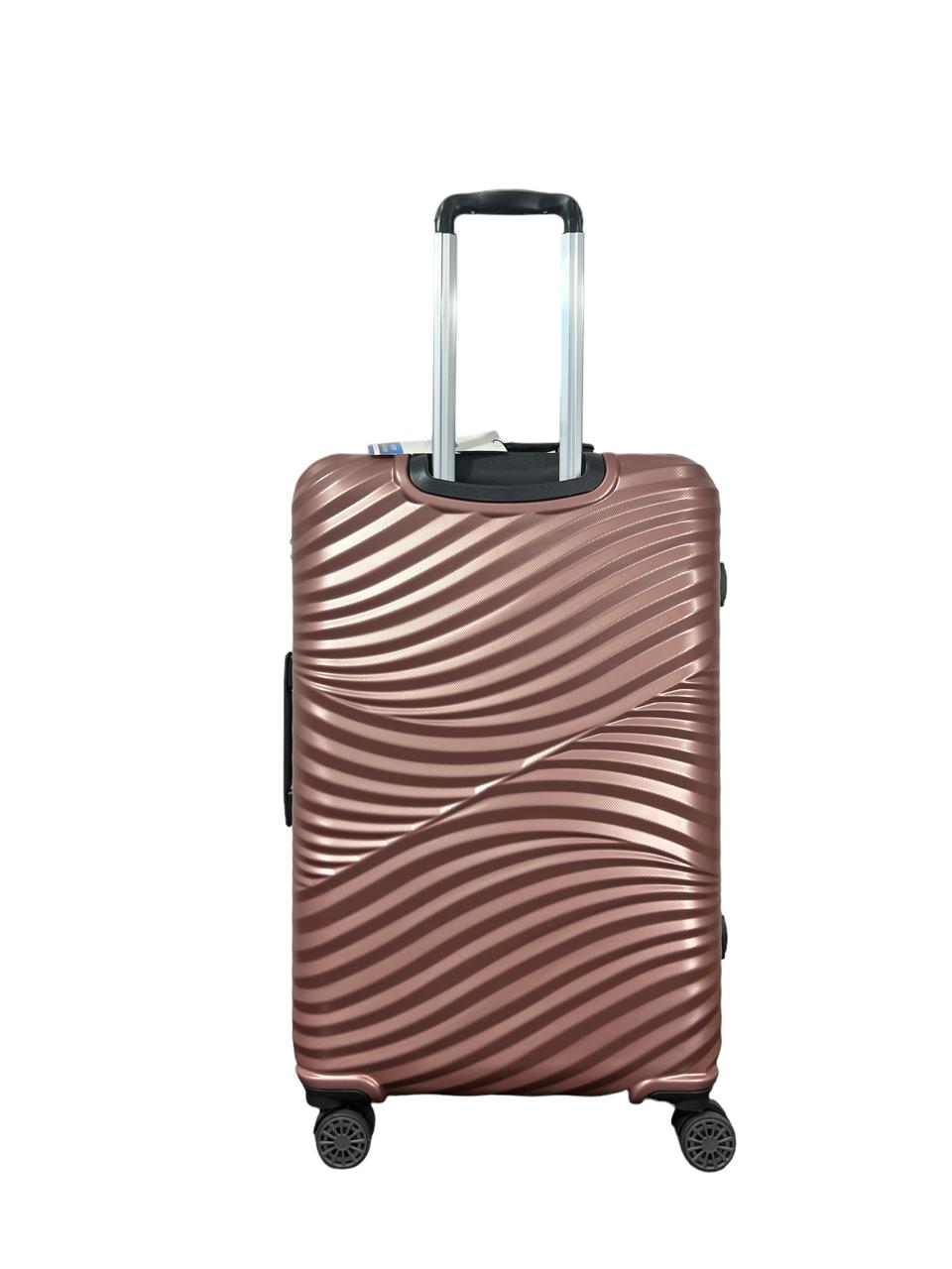 SET MALETAS MODELO SAHARA Rosa Gold 10, 18, 23 KG