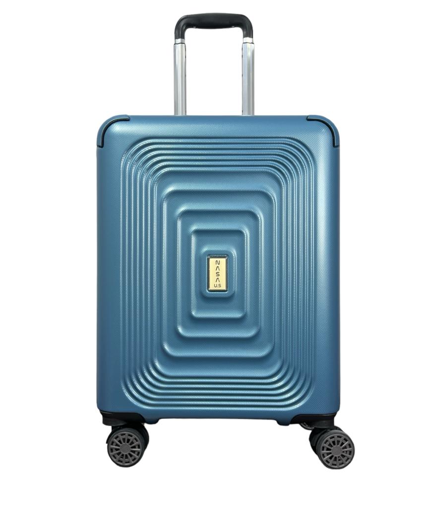 MALETA CABINA S (10 KG) NASA US RING Azul Metalico