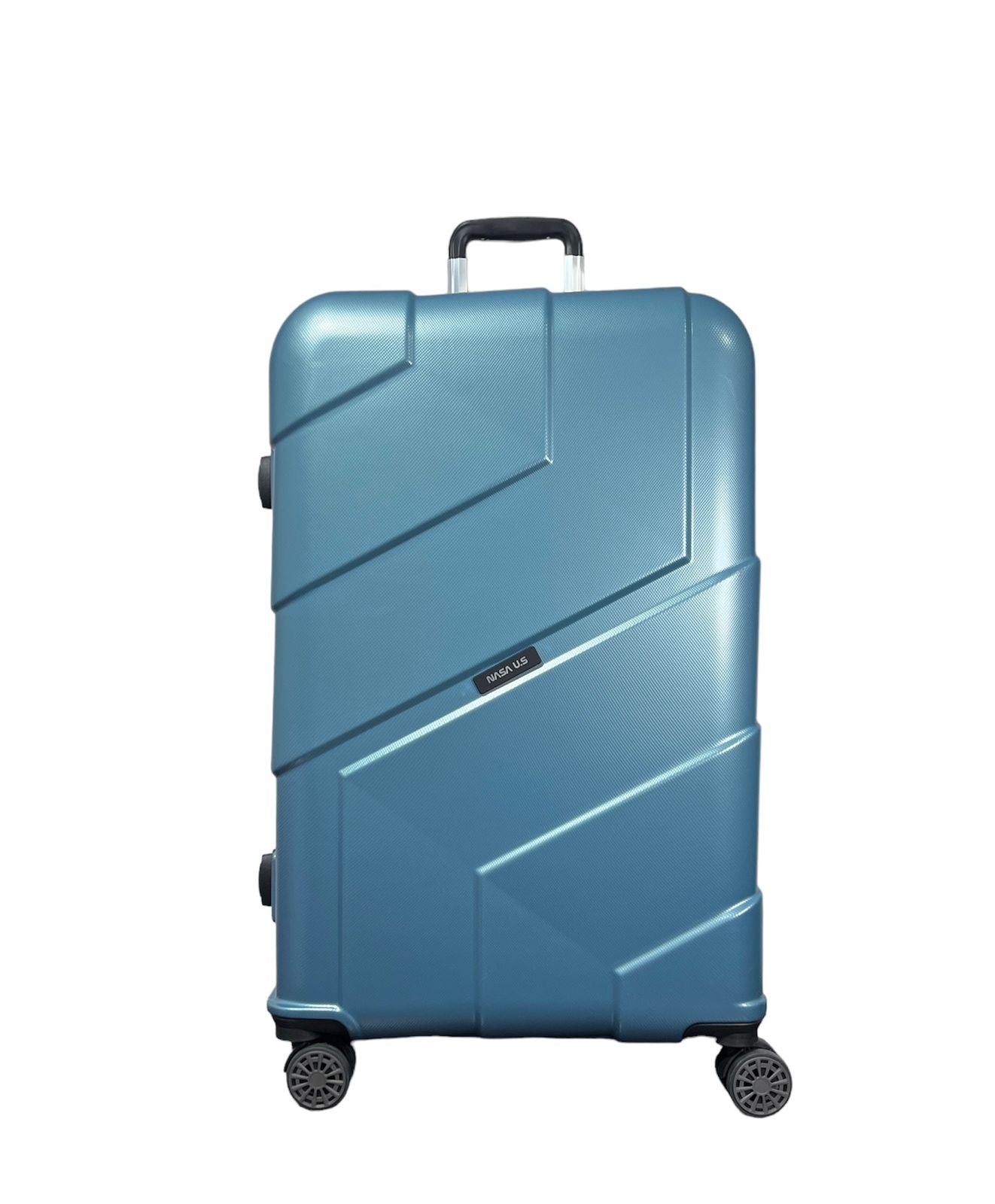 Set de Maletas Nasa Us Luggage Azul Metálico 10, 18, 23 KG