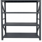 Estante Industrial Metálico Negro 200x200x60 cm 800 Kg