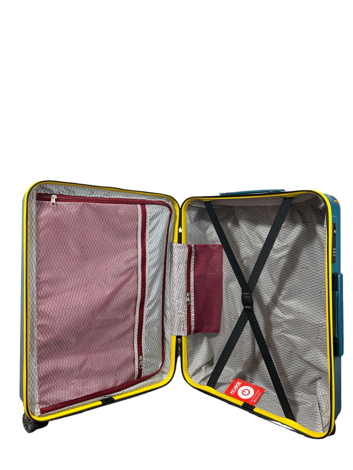 MALETA MEDIANA M (18 KG) NASA US RING VERDE PETROLEO