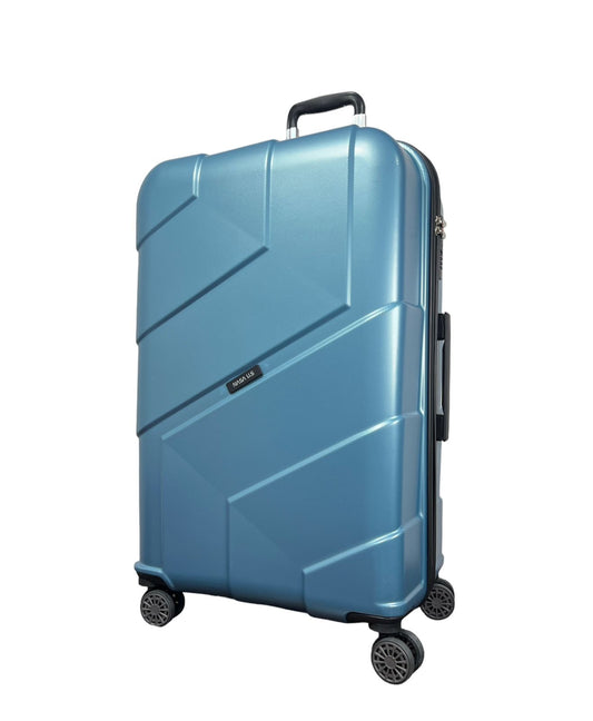 Set de Maletas Nasa Us Luggage Azul Metálico 10, 18, 23 KG
