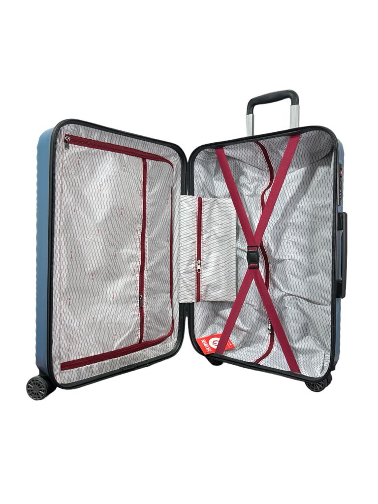 MALETA MEDIANA M (18 KG) CTR Sahara Azul Metalico