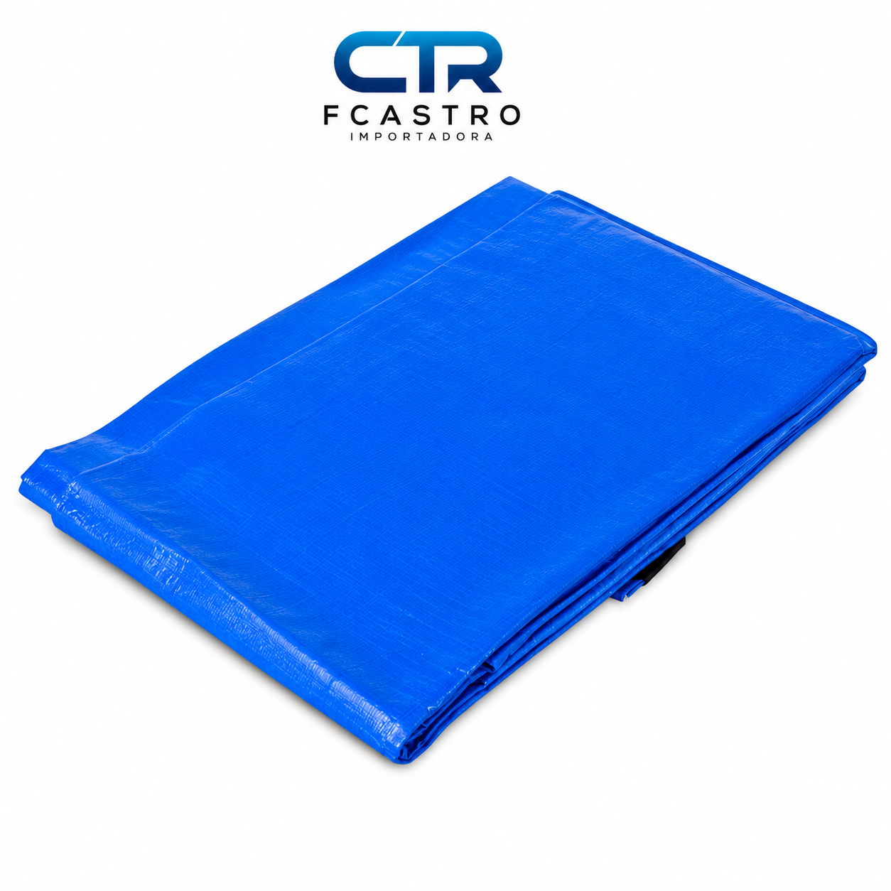 Lona de Repuesto para Toldo 3x3 m Azul Impermeable PVC | FCASTRO