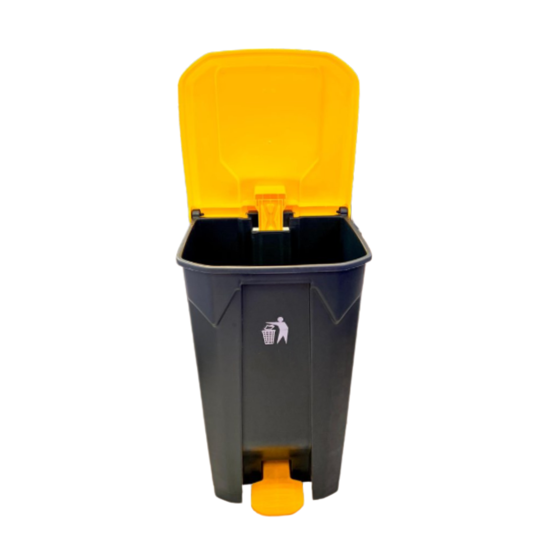 Basurero con Pedal 80 Litros Plástico Resistente para Cocina Hogar Oficina