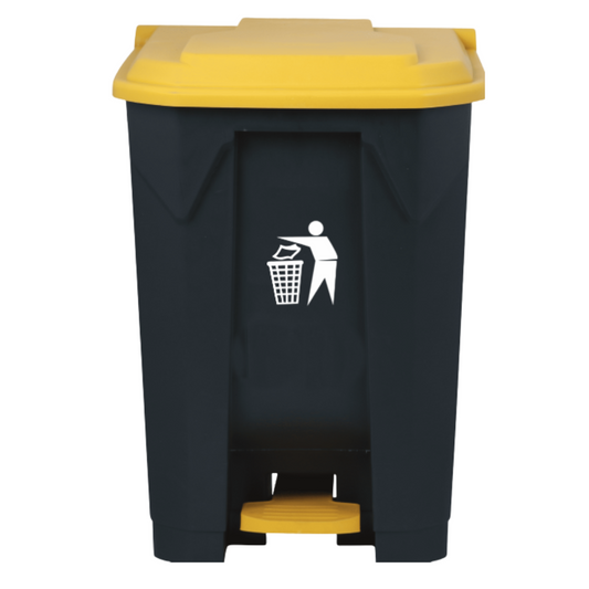 Basurero con Pedal 100 Litros Plástico Resistente para Cocina Hogar Oficina