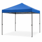 Toldo Lona Cubre 3x3 Azul – Filtro UV y Estructura de Fierro Negro