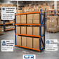 Estante Industrial Metálico 200x200x60cm para 800kg – Almacenaje Robusto y Seguro