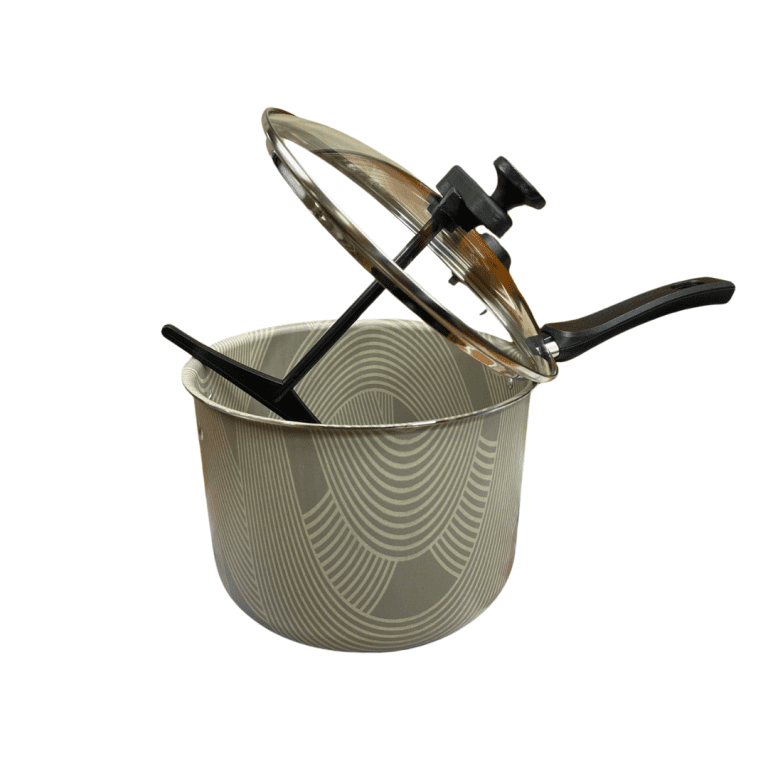 Olla para Cabritas Ramos Gris de Aluminio con Sistema Giratorio para Hacer Palomitas de Maíz