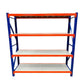 Estante Industrial Metálico 200x200x60cm para 800kg – Almacenaje Robusto y Seguro