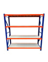 Estante Industrial Metálico 200x200x60cm para 800kg – Almacenaje Robusto y Seguro