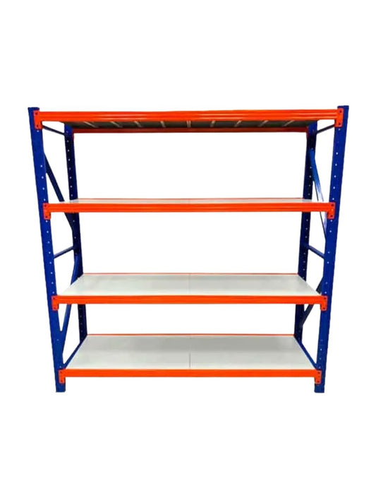 Estante Industrial Metálico 200x200x60cm para 800kg – Almacenaje Robusto y Seguro