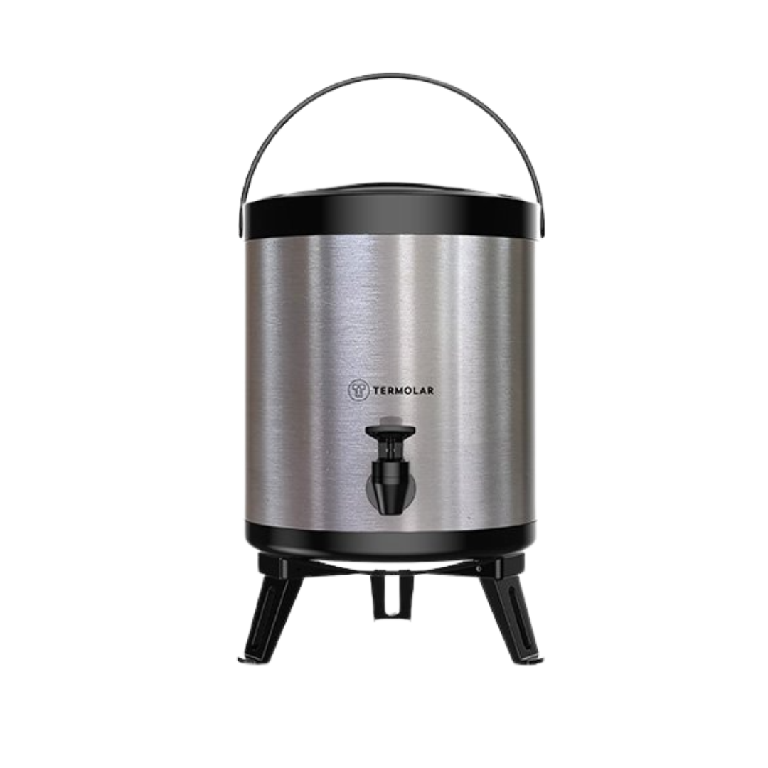 Termo Termolar Maxitermo Inox 8 Litros con Llave Dispensadora