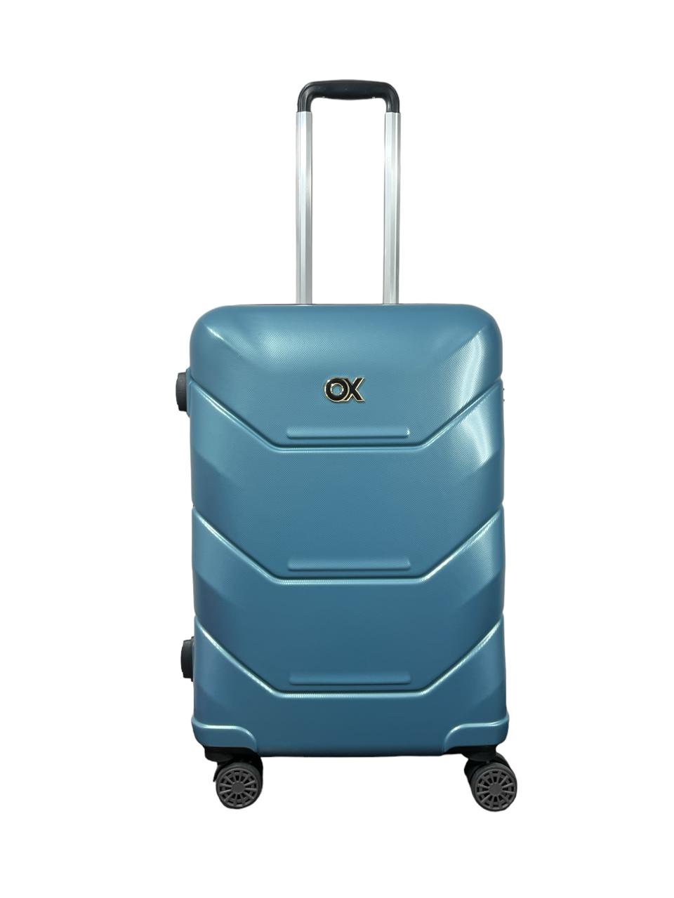 MALETA MEDIANA M (18 KG) Ox Exclusive Azul Metalico