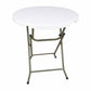 Mesa Cóctel Plegable Alta de 80 × 110 cm