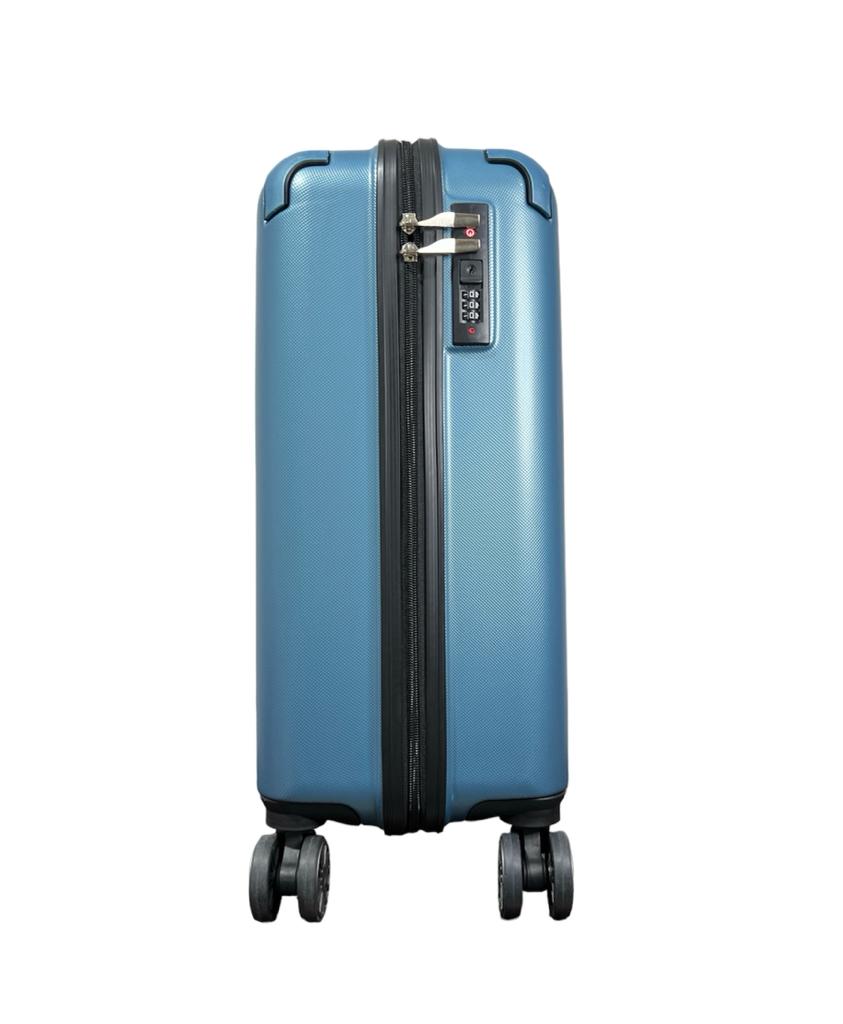 MALETA CABINA S (10 KG) NASA US RING Azul Metalico