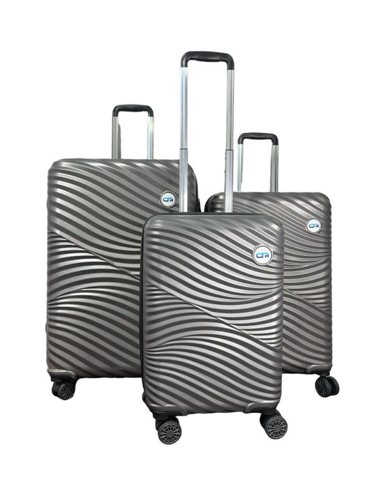 SET MALETAS MODELO SAHARA GRIS 10, 18, 23 KG