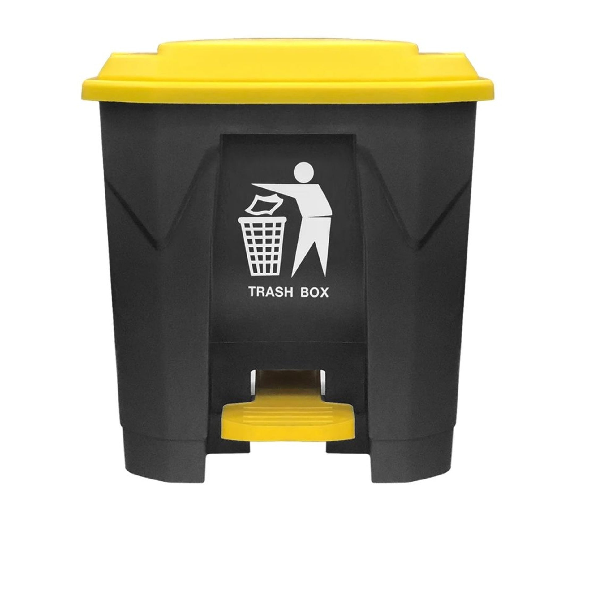 Basurero con Pedal 30 Litros Plástico Resistente Cocina Hogar Oficina