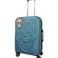 MALETA MEDIANA M (18 KG) OX Catrina Azul Metalico