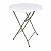 Mesa Cóctel Plegable Alta de 80 × 110 cm