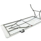 Mesa Plegable Blanca 180x70x74 cm Reforzada con Estructura de Acero para Eventos, Camping y Hogar