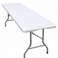 Pack 20 Mesas Plegables Blancas 180 cm Tipo Maleta para Eventos
