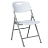 Silla Plegable Plástica Reforzada 200 kg Blanca | Silla para Eventos, Banquetería y Exterior